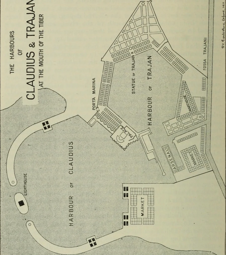 An illustration from Companion to Roman history, 1912, leaf 185