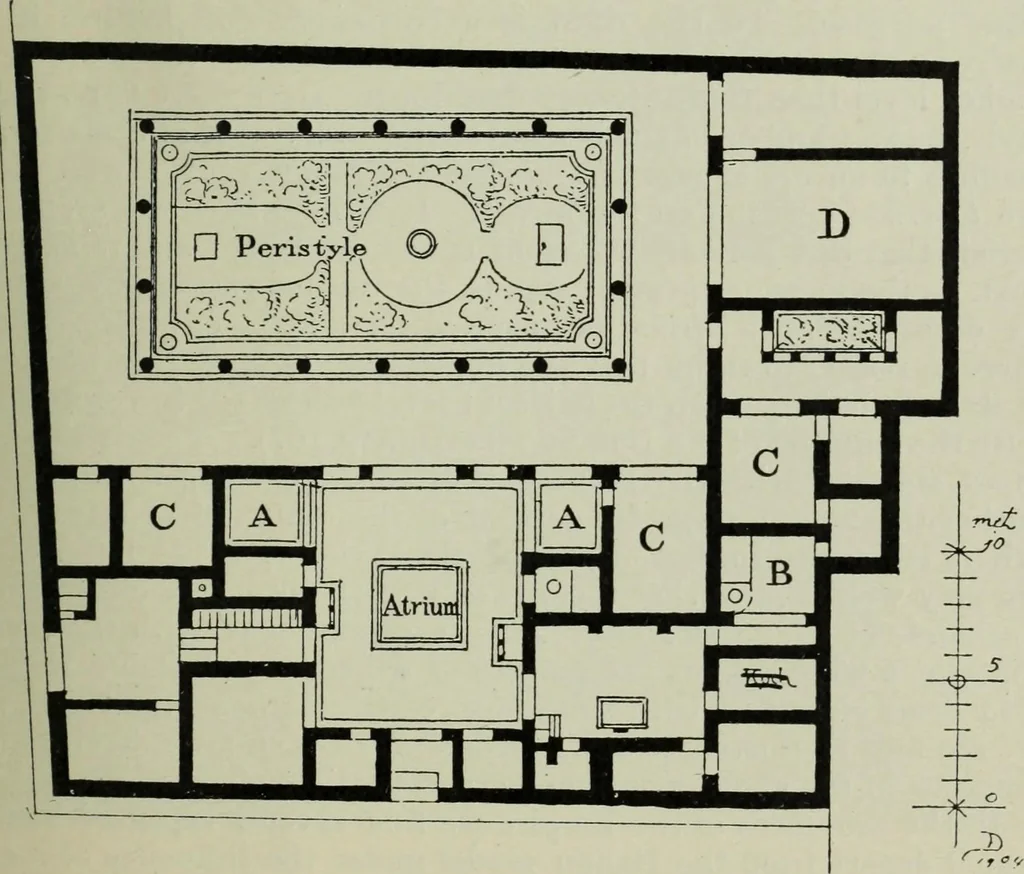An illustration from Companion to Roman history, 1912, leaf 190