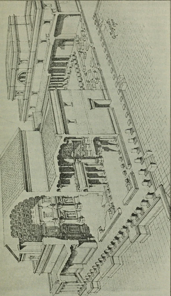 An illustration from Companion to Roman history, 1912, leaf 198