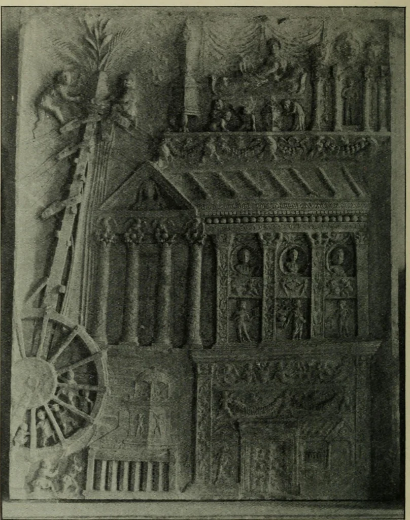 An illustration from Companion to Roman history, 1912, leaf 221