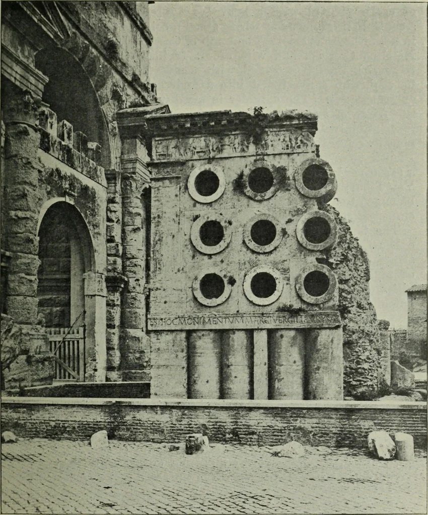An illustration from Companion to Roman history, 1912, leaf 222