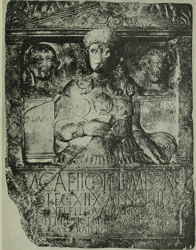 An illustration from Companion to Roman history, 1912, leaf 234