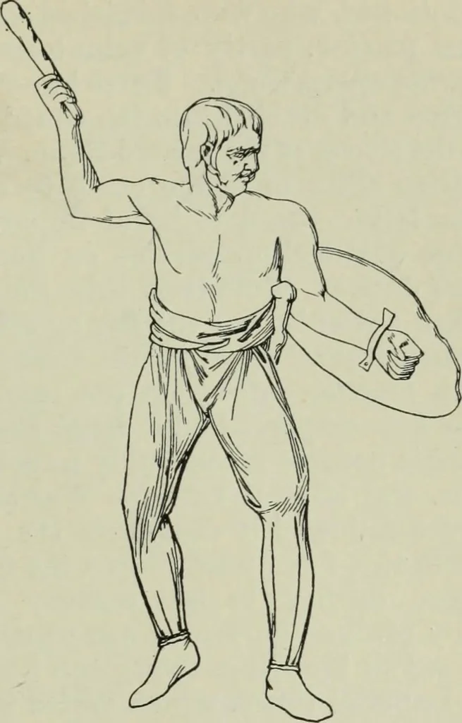 An illustration from Companion to Roman history, 1912, leaf 236