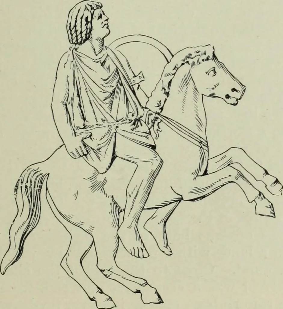 An illustration from Companion to Roman history, 1912, leaf 238