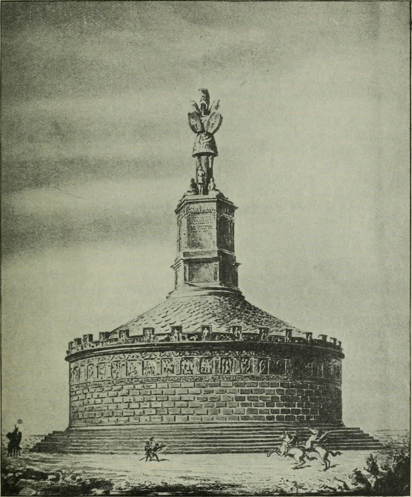 An illustration from Companion to Roman history, 1912, leaf 254
