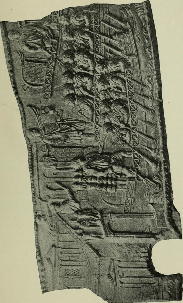 An illustration from Companion to Roman history, 1912, leaf 296