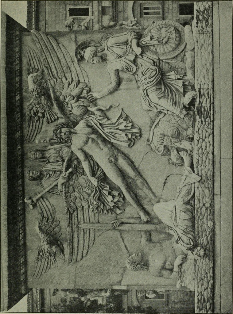 An illustration from Companion to Roman history, 1912, leaf 318