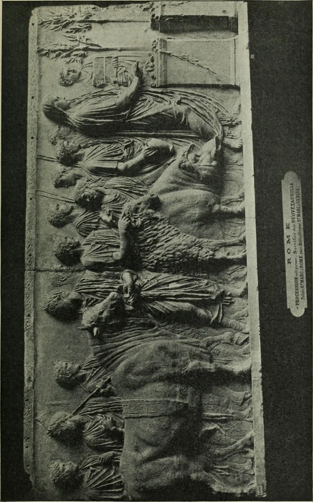 An illustration from Companion to Roman history, 1912, leaf 324
