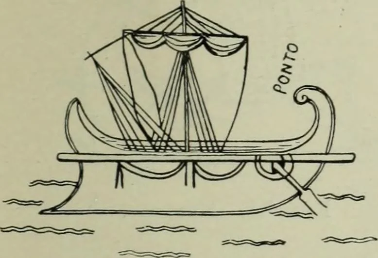An illustration from Companion to Roman history, 1912, leaf 354