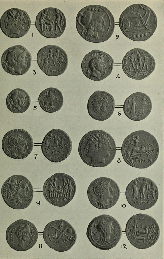 An illustration from Companion to Roman history, 1912, leaf 372