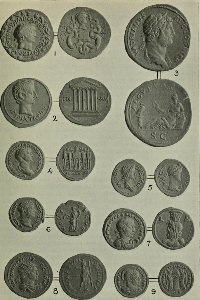 An illustration from Companion to Roman history, 1912, leaf 376