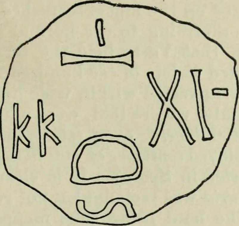 An illustration from Companion to Roman history, 1912, leaf 38