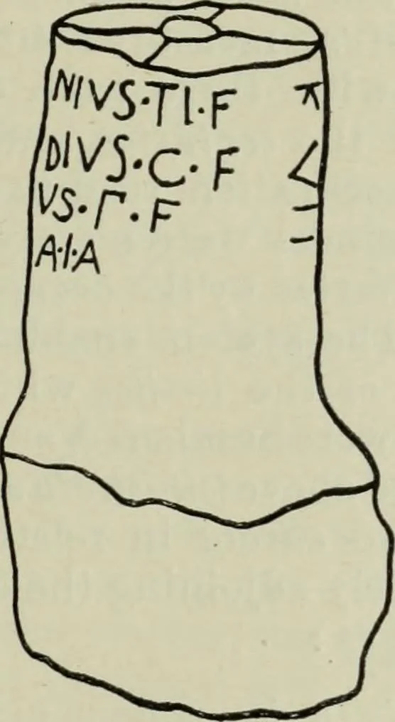 An illustration from Companion to Roman history, 1912, leaf 38