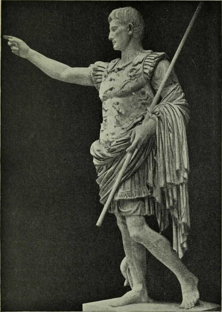 An illustration from Companion to Roman history, 1912, leaf 418