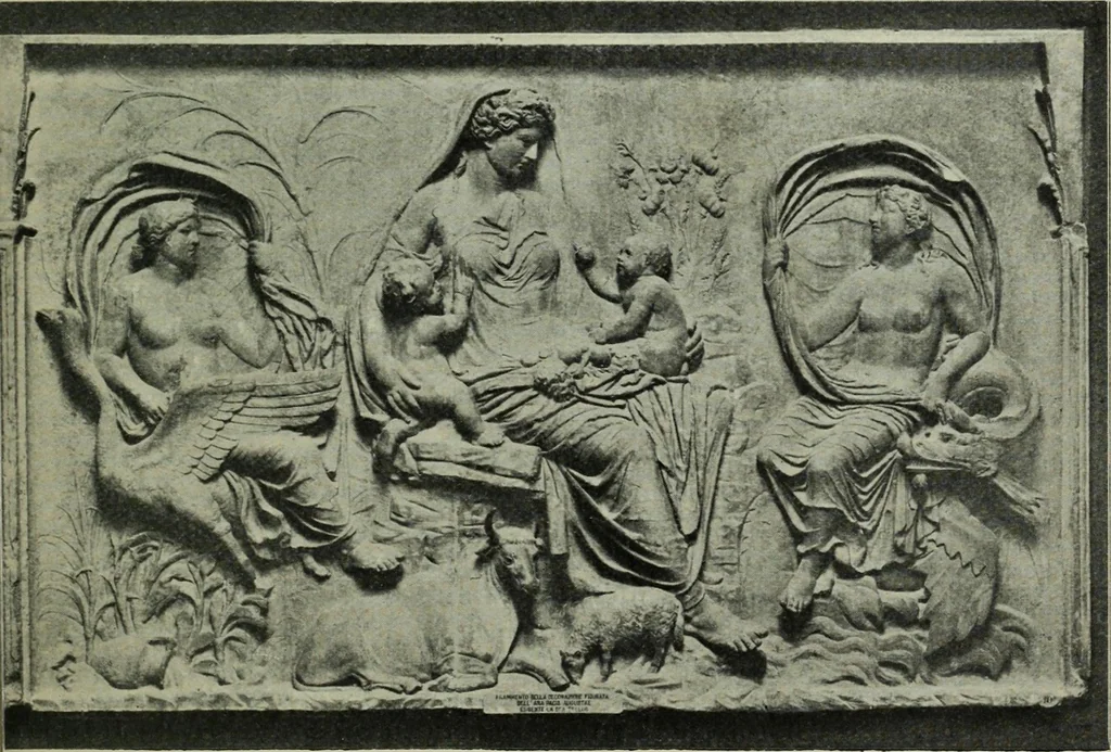 An illustration from Companion to Roman history, 1912, leaf 420