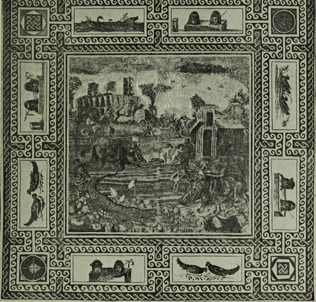 An illustration from Companion to Roman history, 1912, leaf 446
