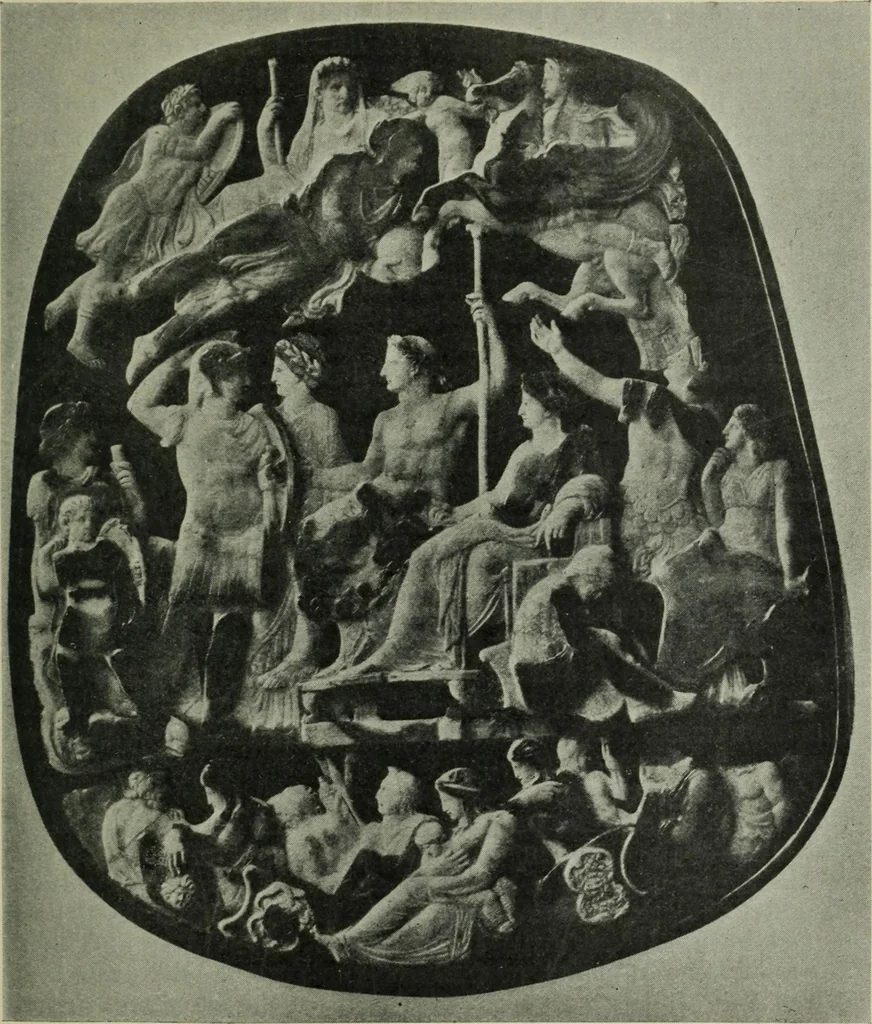 An illustration from Companion to Roman history, 1912, leaf 458