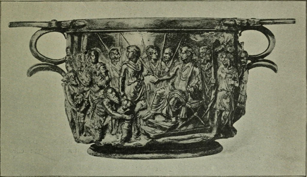 An illustration from Companion to Roman history, 1912, leaf 466