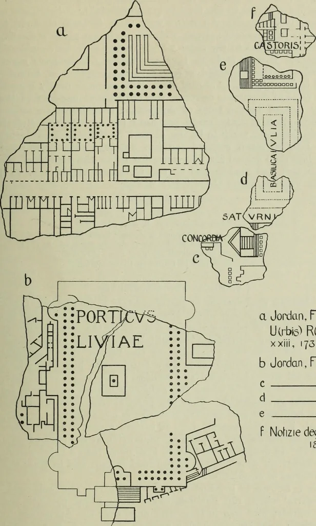 An illustration from Companion to Roman history, 1912, leaf 62