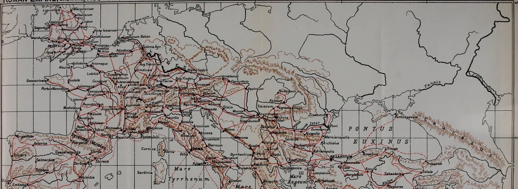 An illustration from Companion to Roman history, 1912, leaf 68