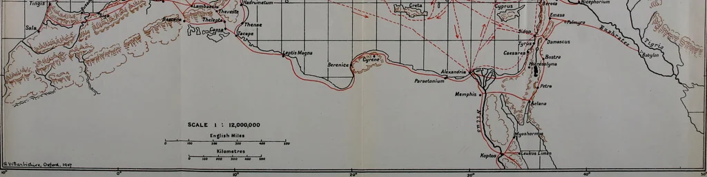 An illustration from Companion to Roman history, 1912, leaf 68