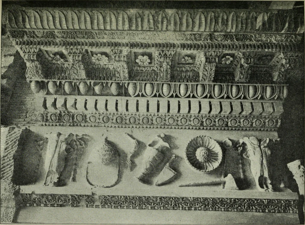 An illustration from Companion to Roman history, 1912, leaf 90