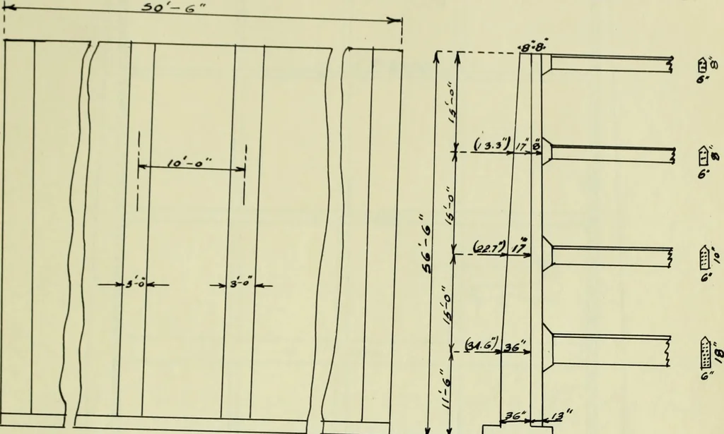 An illustration from Comparative design of a viaduct, 1912, leaf 102