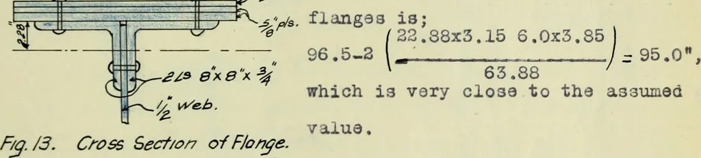 An illustration from Comparative design of a viaduct, 1912, leaf 44