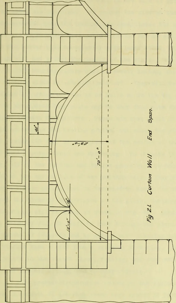 An illustration from Comparative design of a viaduct, 1912, leaf 84