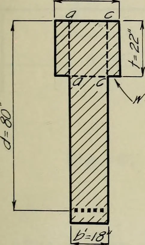 An illustration from Comparative design for a highway bridge, 1912, leaf 40