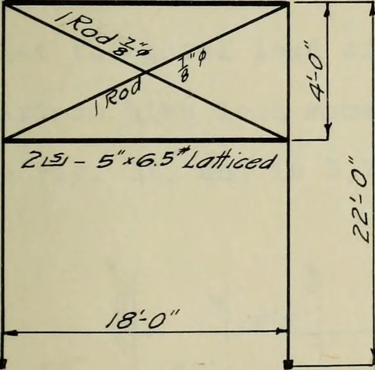 An illustration from Comparative design for a highway bridge, 1912, leaf 84