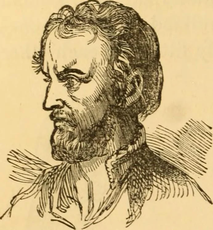 An illustration from Comparative physiognomy; or, Resemblances between men and animals, 1852, leaf 141