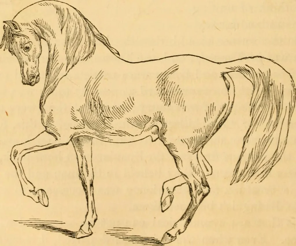 An illustration from Comparative physiognomy; or, Resemblances between men and animals, 1852, leaf 141