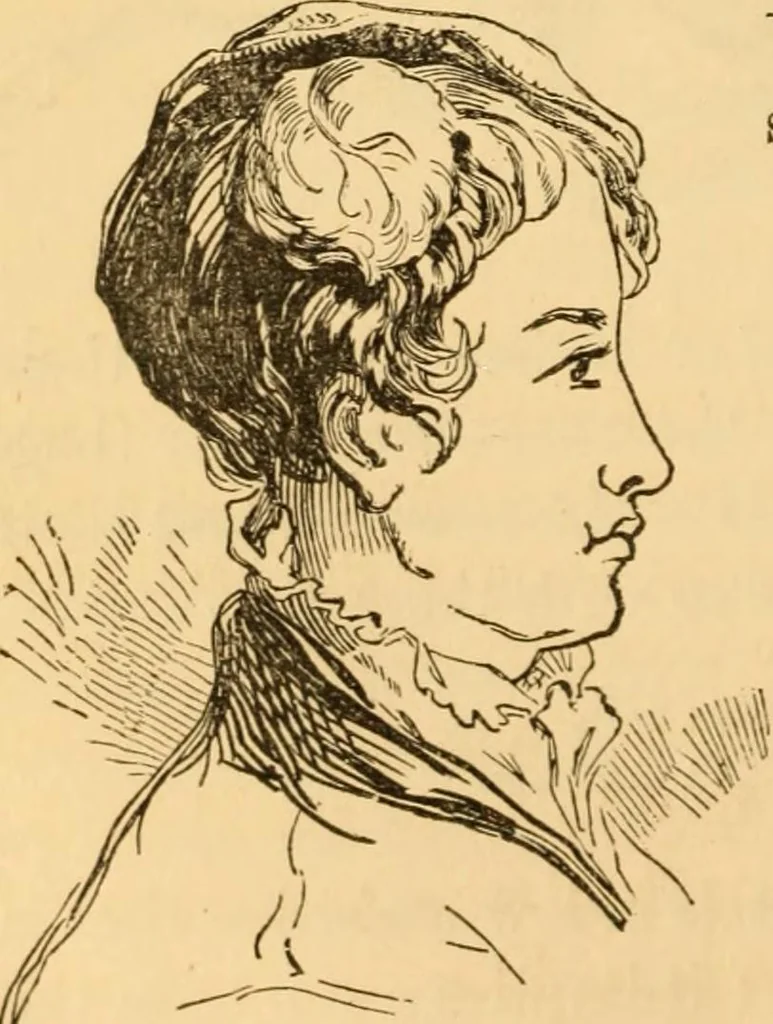 An illustration from Comparative physiognomy; or, Resemblances between men and animals, 1852, leaf 145