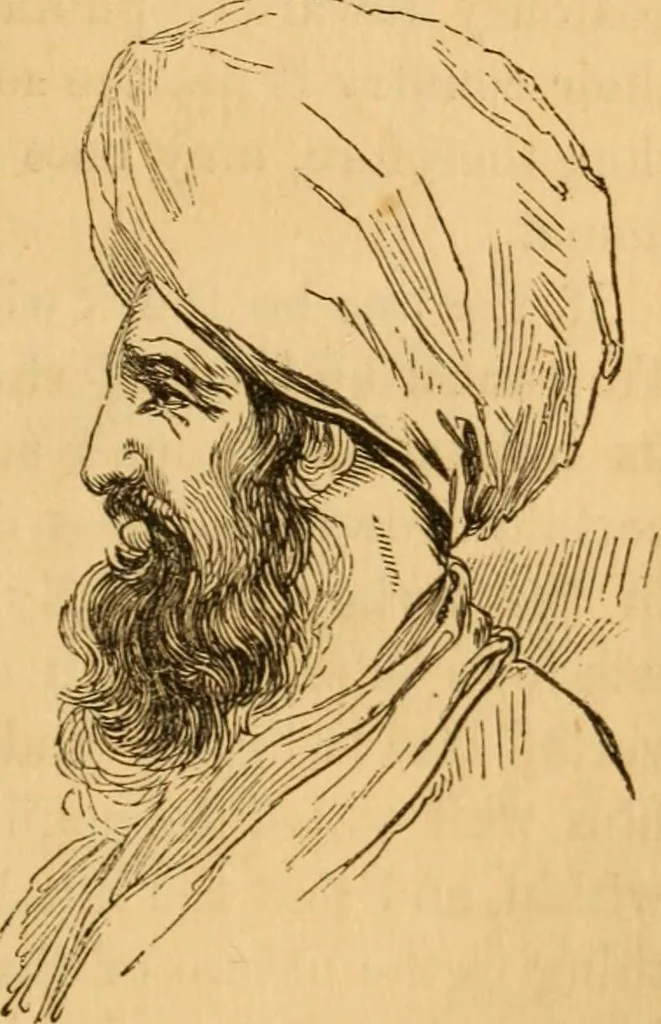 An illustration from Comparative physiognomy; or, Resemblances between men and animals, 1852, leaf 148
