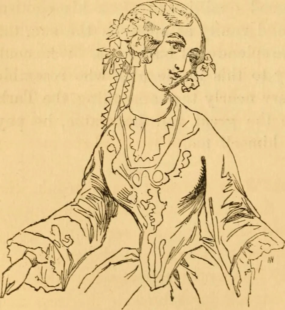 An illustration from Comparative physiognomy; or, Resemblances between men and animals, 1852, leaf 155