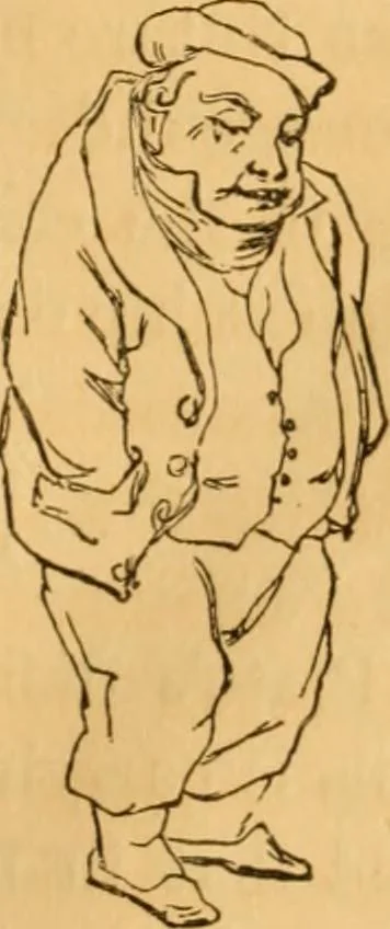 An illustration from Comparative physiognomy; or, Resemblances between men and animals, 1852, leaf 18
