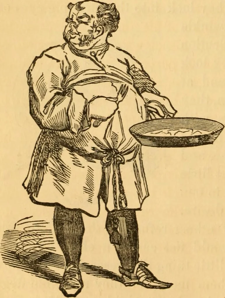 An illustration from Comparative physiognomy; or, Resemblances between men and animals, 1852, leaf 183