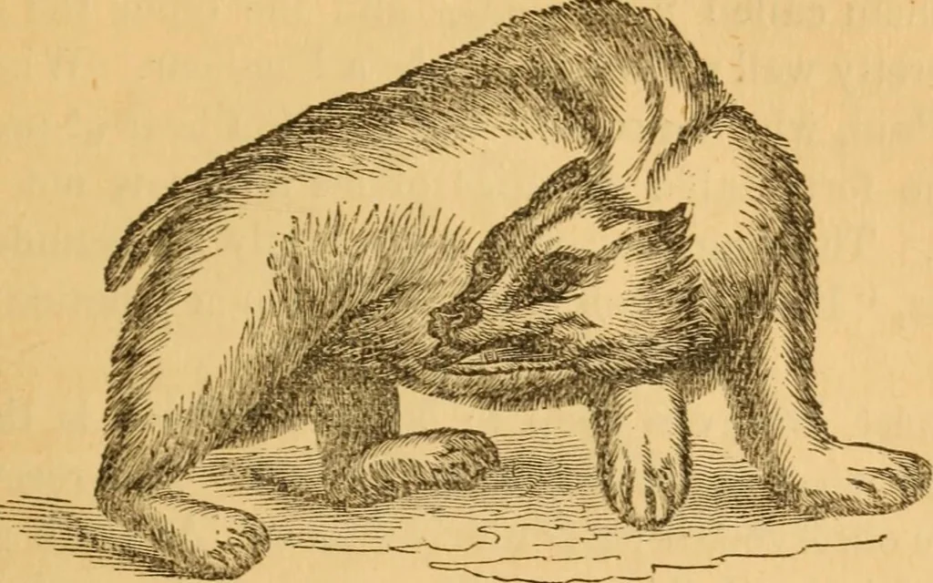 An illustration from Comparative physiognomy; or, Resemblances between men and animals, 1852, leaf 196