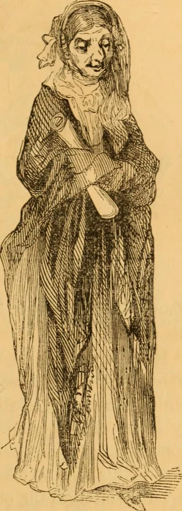 An illustration from Comparative physiognomy; or, Resemblances between men and animals, 1852, leaf 20