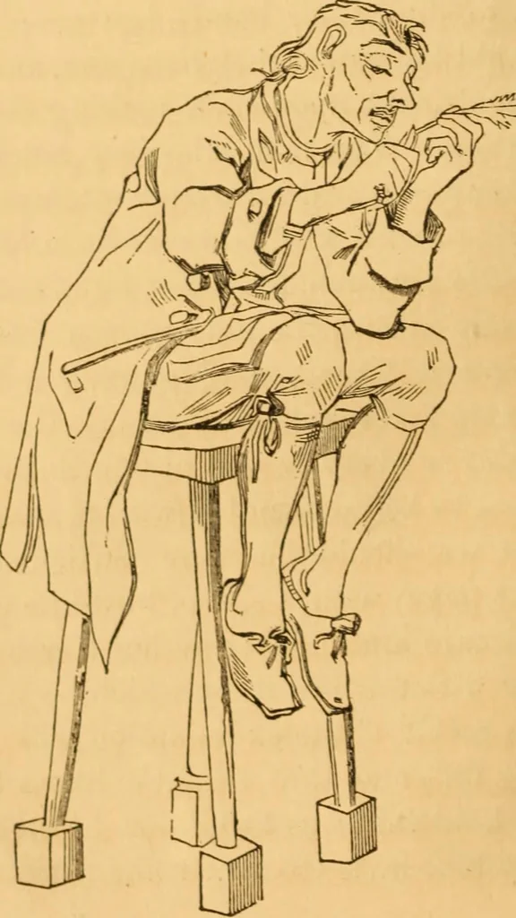 An illustration from Comparative physiognomy; or, Resemblances between men and animals, 1852, leaf 21
