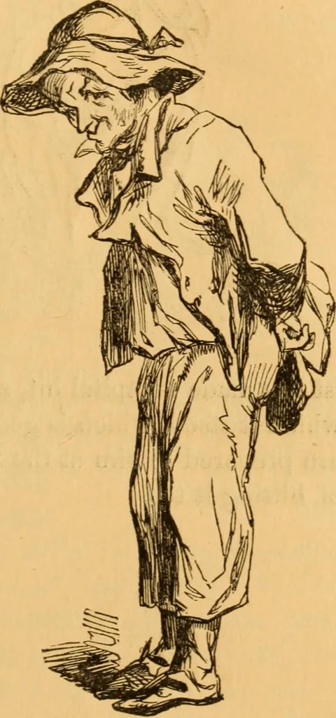 An illustration from Comparative physiognomy; or, Resemblances between men and animals, 1852, leaf 22