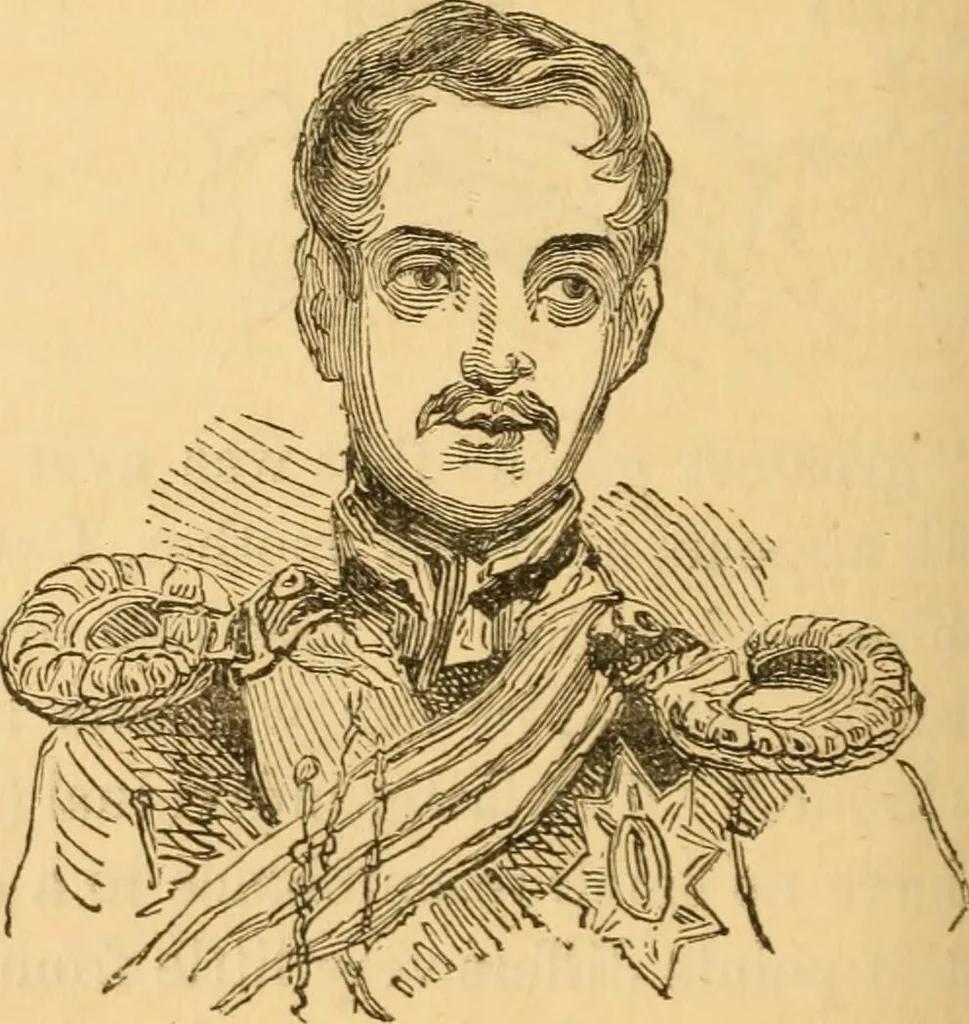 An illustration from Comparative physiognomy; or, Resemblances between men and animals, 1852, leaf 223