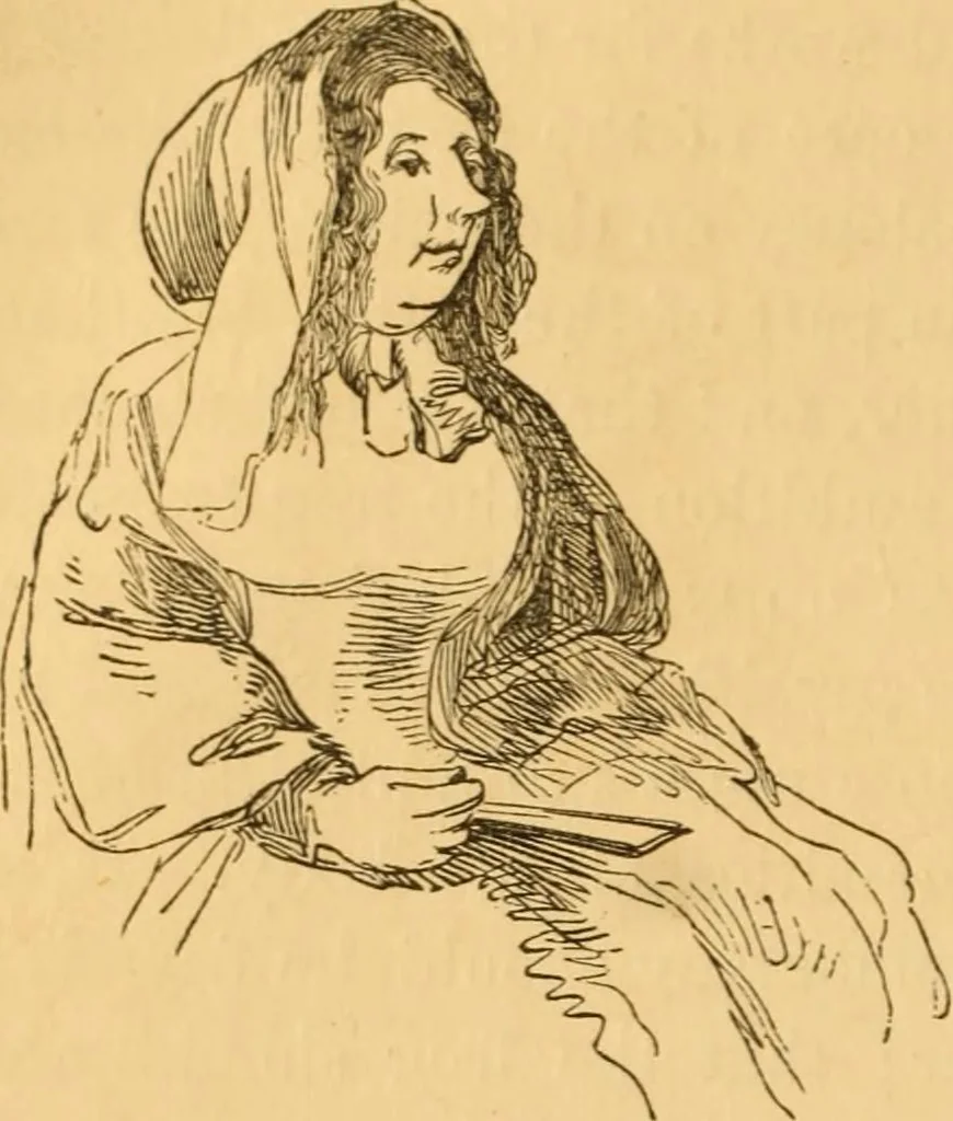 An illustration from Comparative physiognomy; or, Resemblances between men and animals, 1852, leaf 239