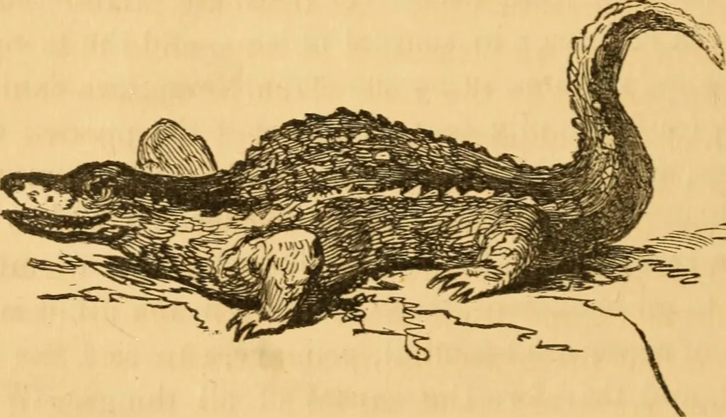 An illustration from Comparative physiognomy; or, Resemblances between men and animals, 1852, leaf 245
