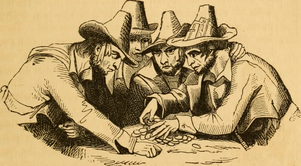 An illustration from Comparative physiognomy; or, Resemblances between men and animals, 1852, leaf 248