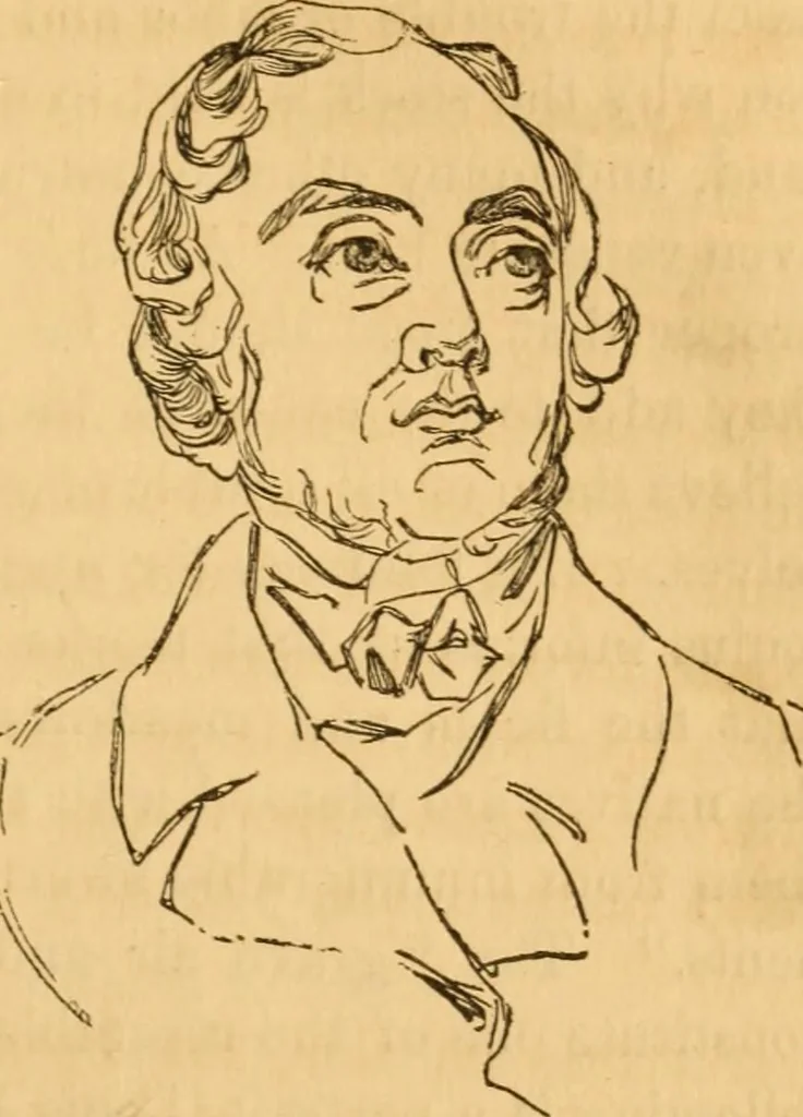 An illustration from Comparative physiognomy; or, Resemblances between men and animals, 1852, leaf 250