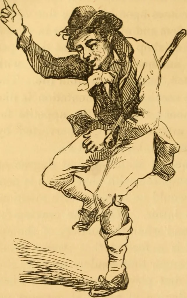 An illustration from Comparative physiognomy; or, Resemblances between men and animals, 1852, leaf 275