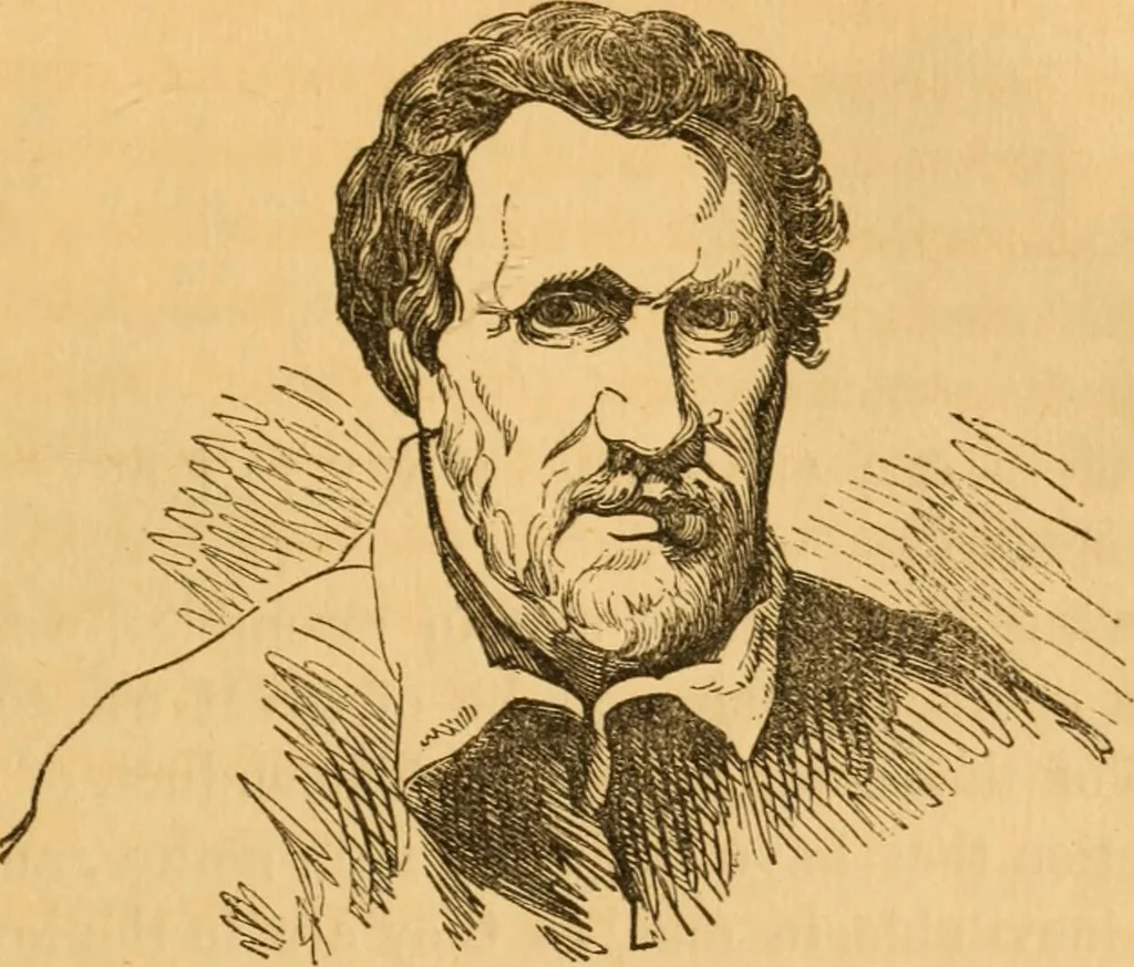 An illustration from Comparative physiognomy; or, Resemblances between men and animals, 1852, leaf 282