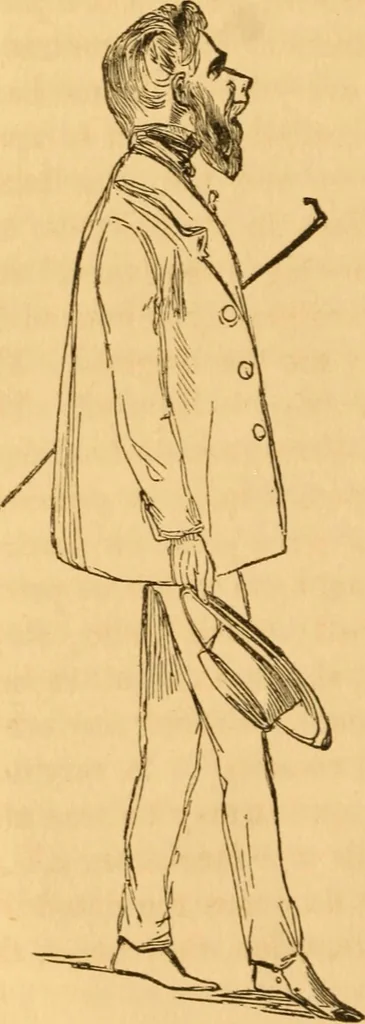 An illustration from Comparative physiognomy; or, Resemblances between men and animals, 1852, leaf 299